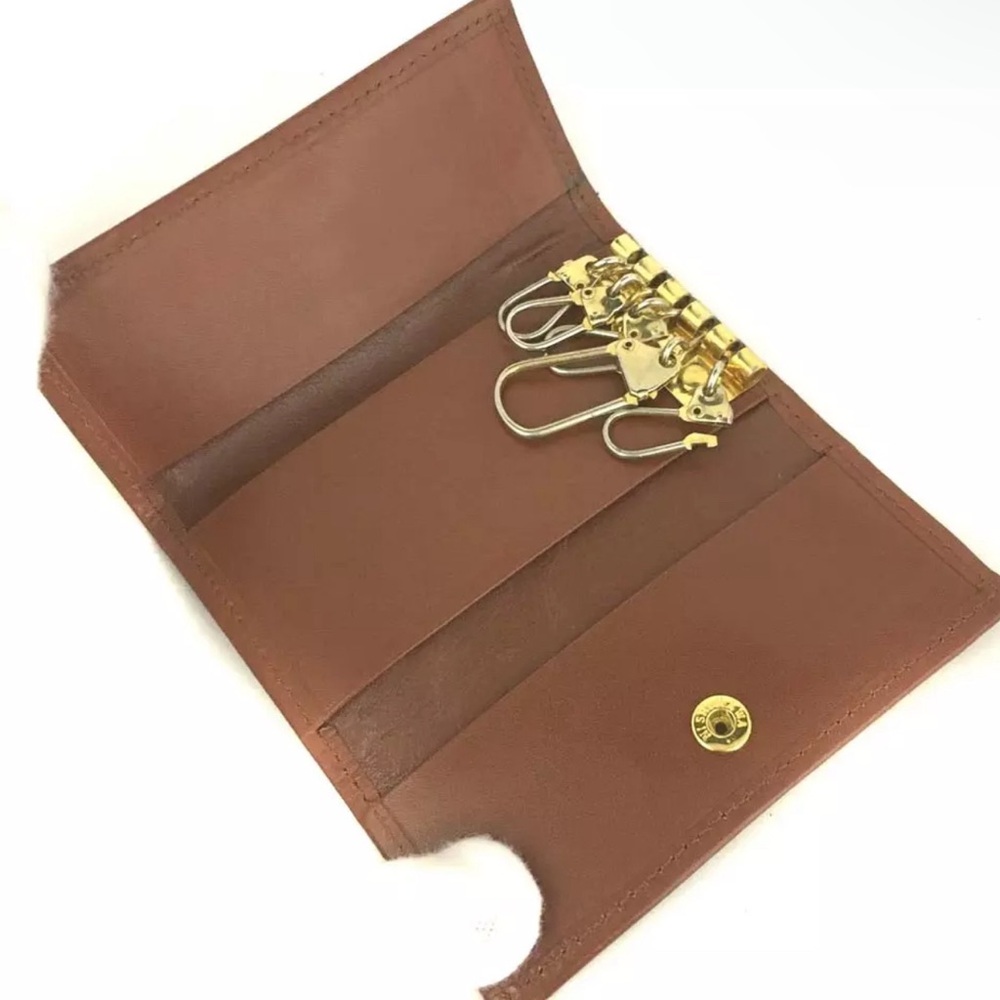 Burberrys Check Canvas 5 Ring Key Case/2AB0583 - Picture 5 of 5
